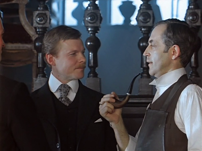 Кадр из фильма "Шерлок Холмс и доктор Ватсон: Знакомство" (1979)