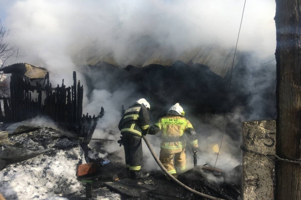    В Хабаровском крае 54-летняя женщина погибла при пожаре в частном доме