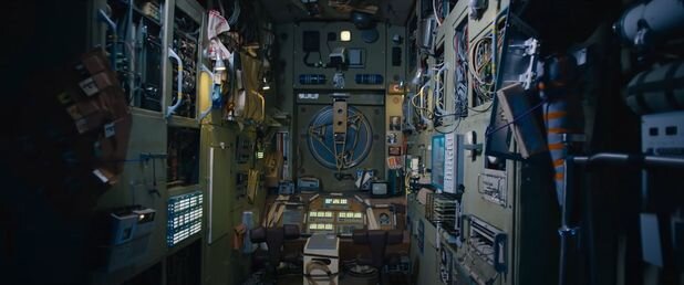 Станция Салют-7 - моделирование декораций