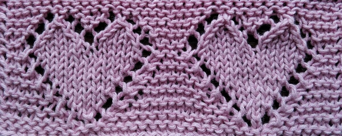 Лицевая сторона узора