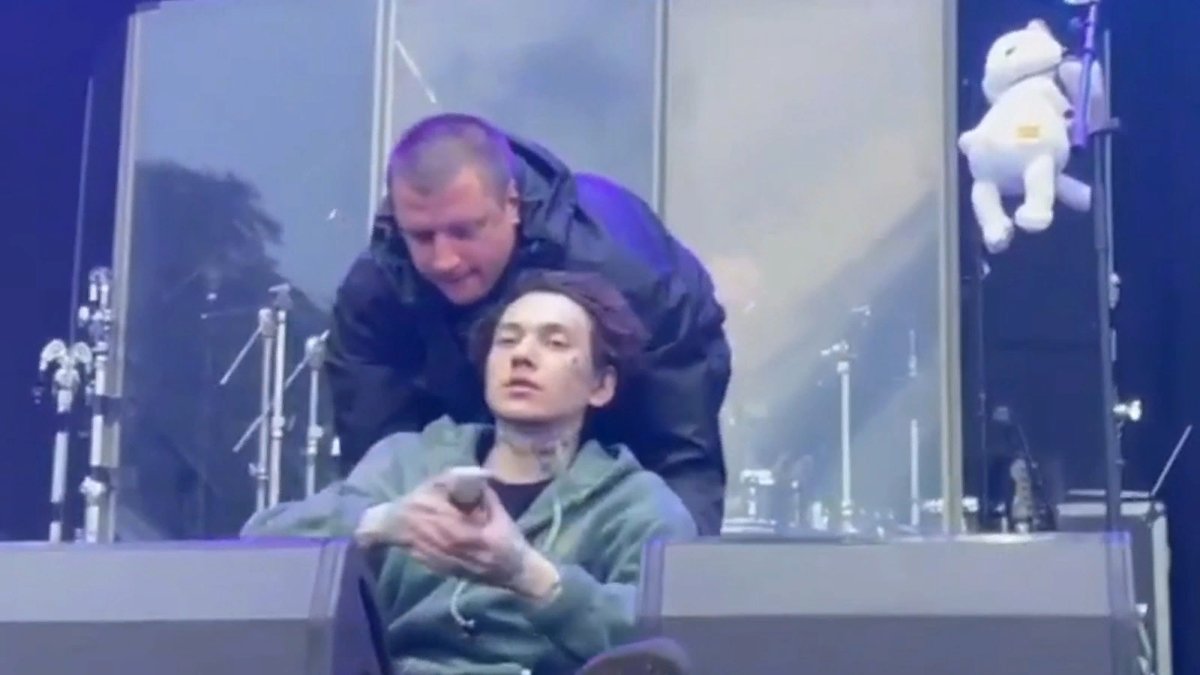 Глеб на концерте в Екатеринбурге. 