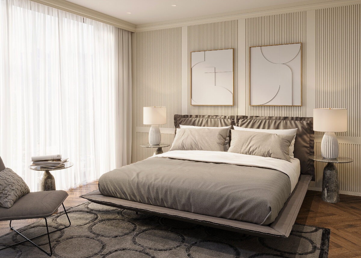 Кровать Lazio двуспальная (арт. 086)