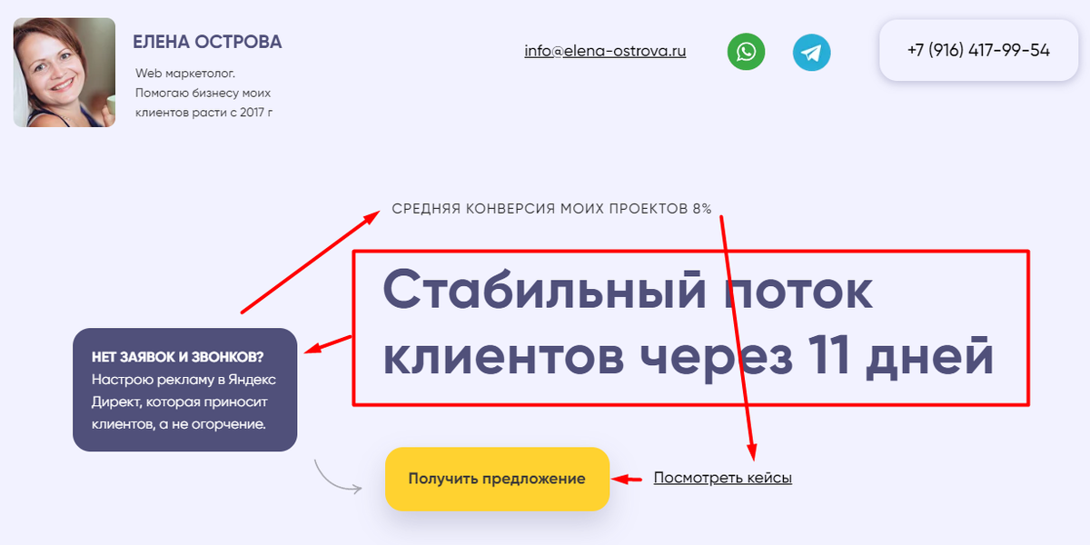 сайт https://elena-ostrova.ru/
