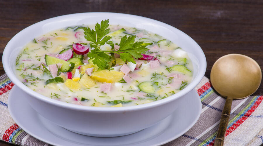    Что приготовить на обед в жаркую погоду? Фото: Depositphotos