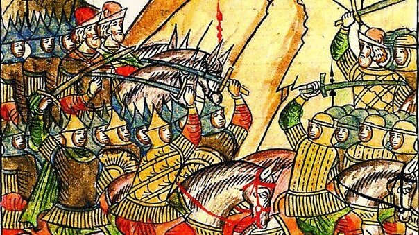 Ведрошская битва. Лицевой свод. 