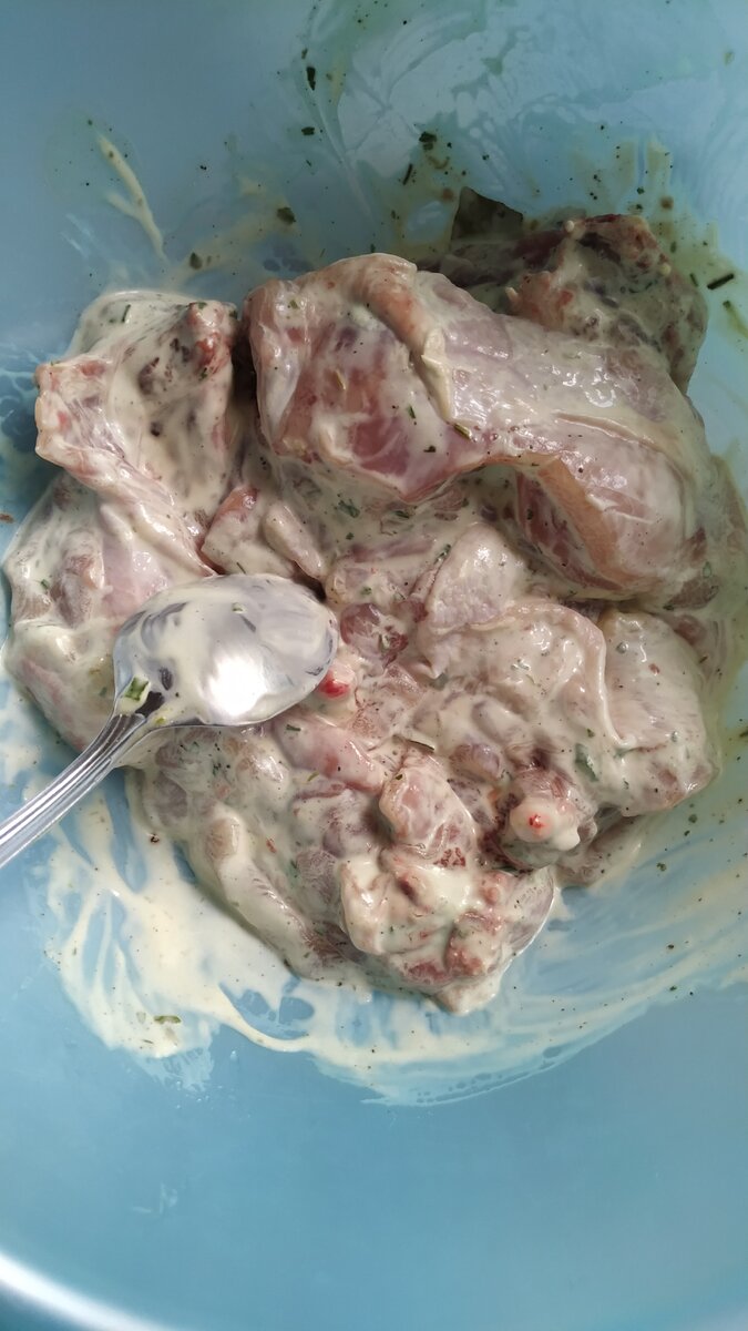 Куриное мясо в маринаде