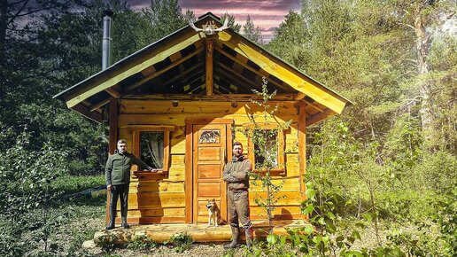 Дом Лесника - ЛУЧШИЙ ДОМ, который мы строили в лесу. Большой фильм