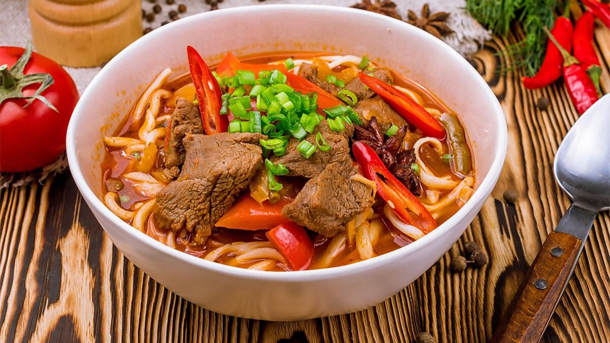 Культовое блюдо Средней Азии: как приготовить лагман — пошаговый рецепт