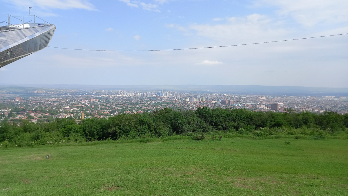 Вид с площадки Лестница в небеса