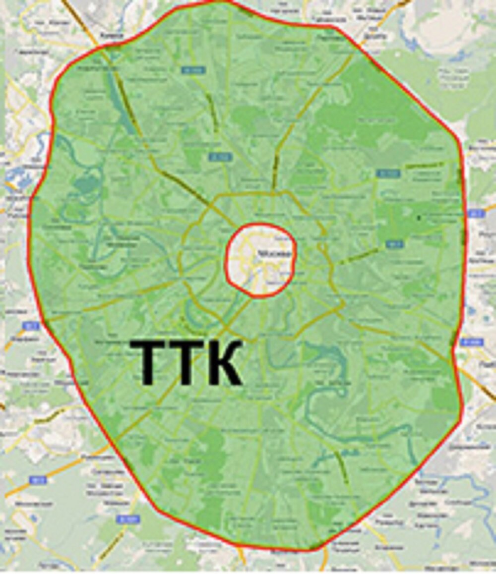 Третье транспортное кольцо москвы схема - 96 фото