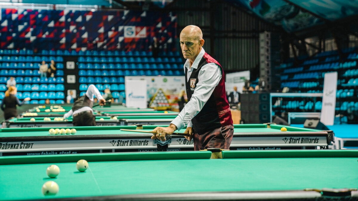    В Сургуте проходит чемпионат мира по бильярду