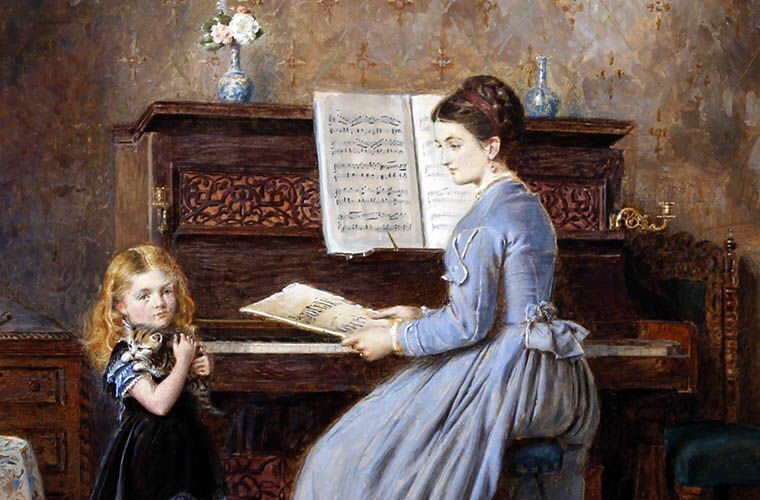 Гувернантка и ее подопечная 