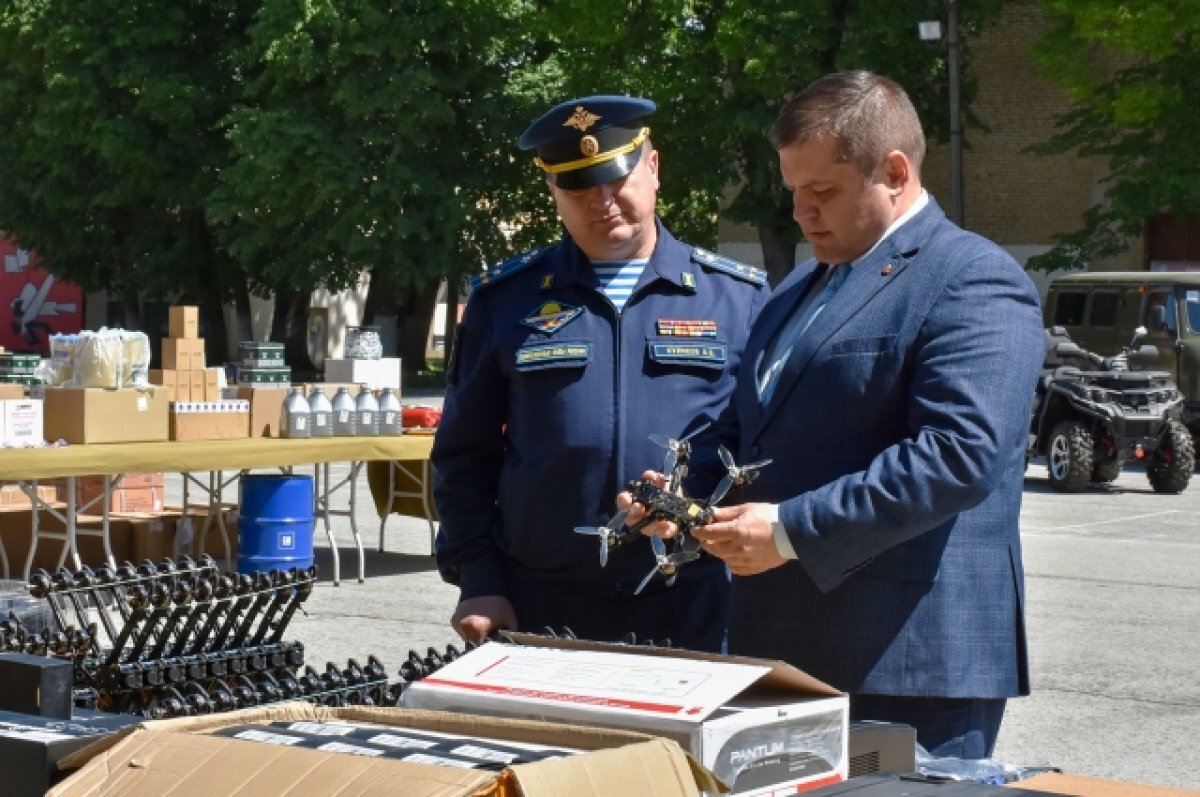    Тульские десантники получили партию дополнительной техники и оборудования