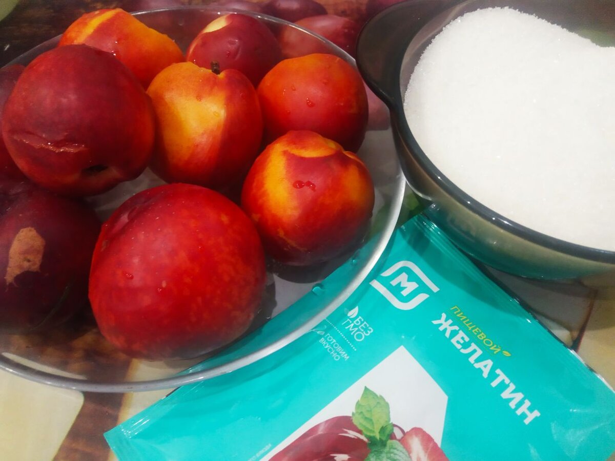 Ингредиенты для приготовления мармелада