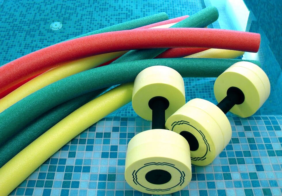 Пример инвентаря aqua noodles