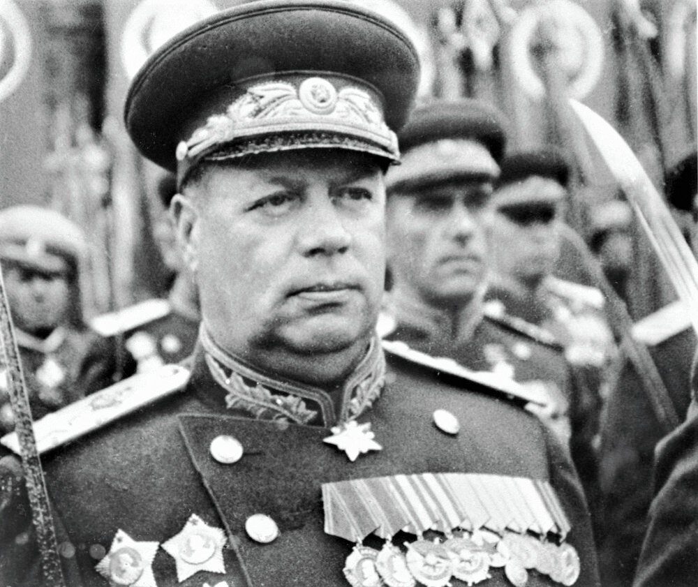 Маршал Советского Союза Ф.И. Толбухин.