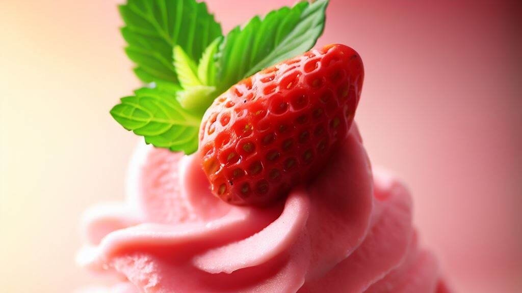 клубника создает летнее настроение 