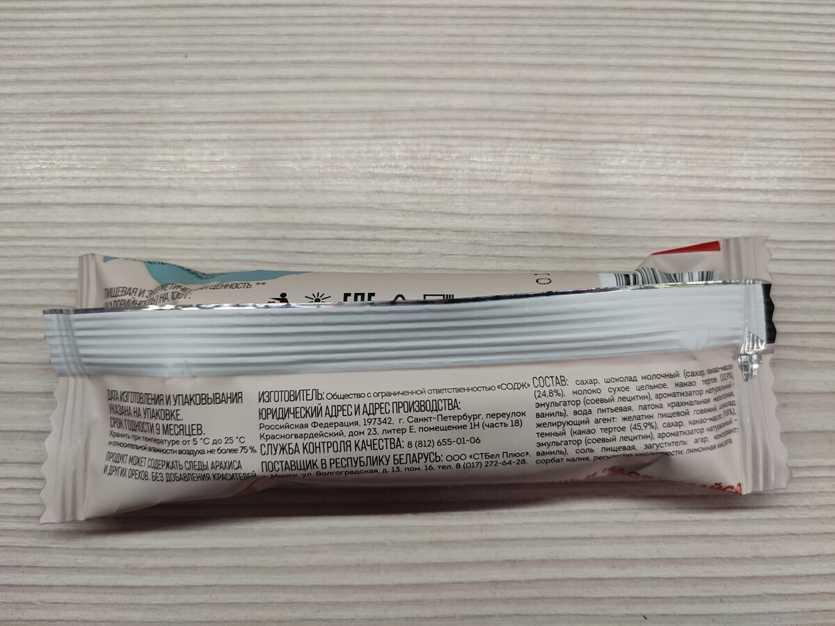 состав продукта