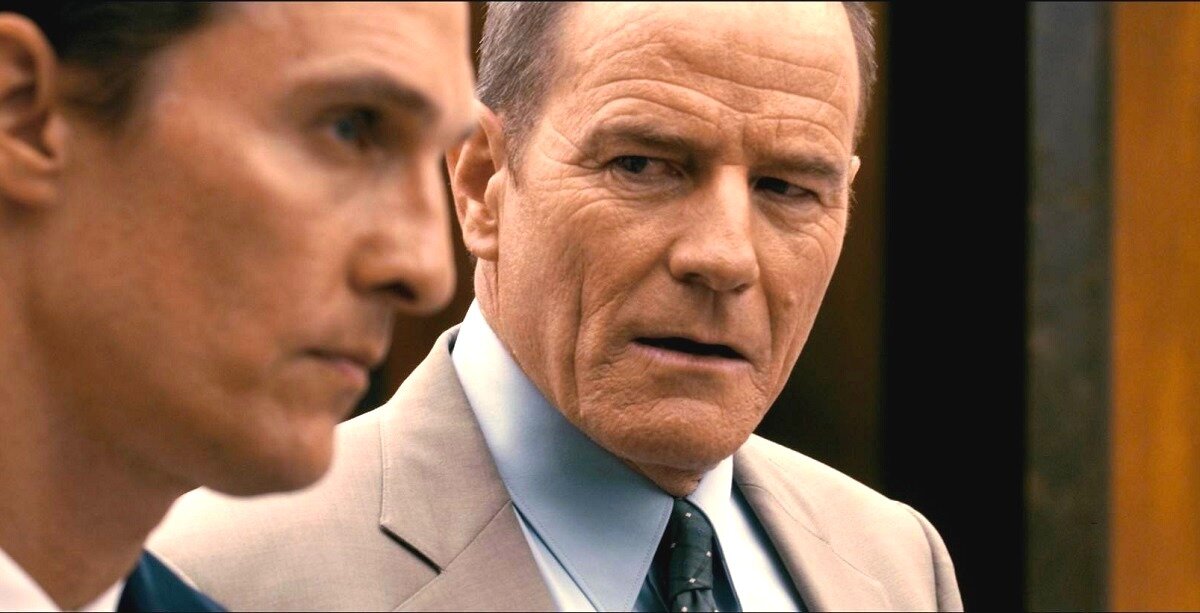 Брайан Крэнстон: - Не, чувак, такой адвокат, как ты, мне не по карману. Пойду-ка я лучше Солу позвоню. 