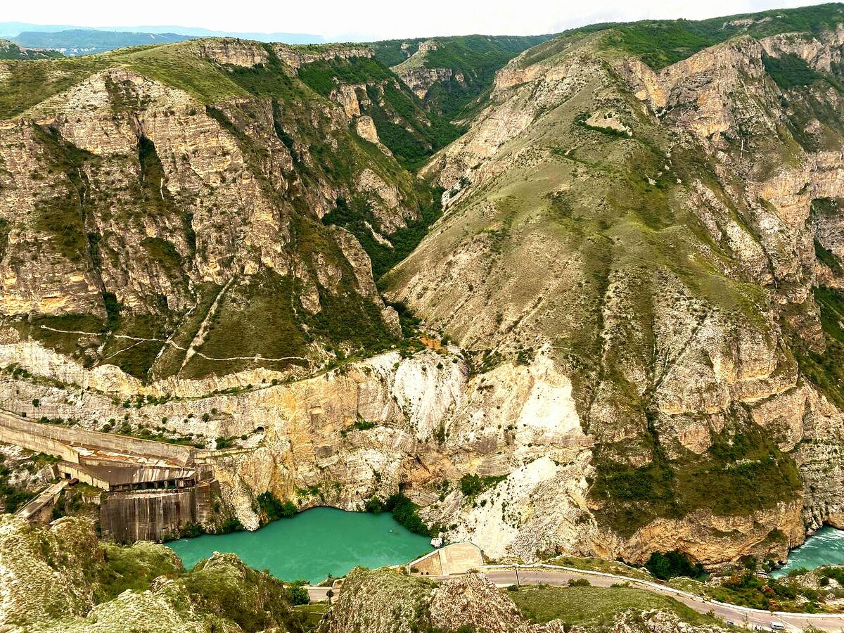 Дагестан сулакский каньон карта
