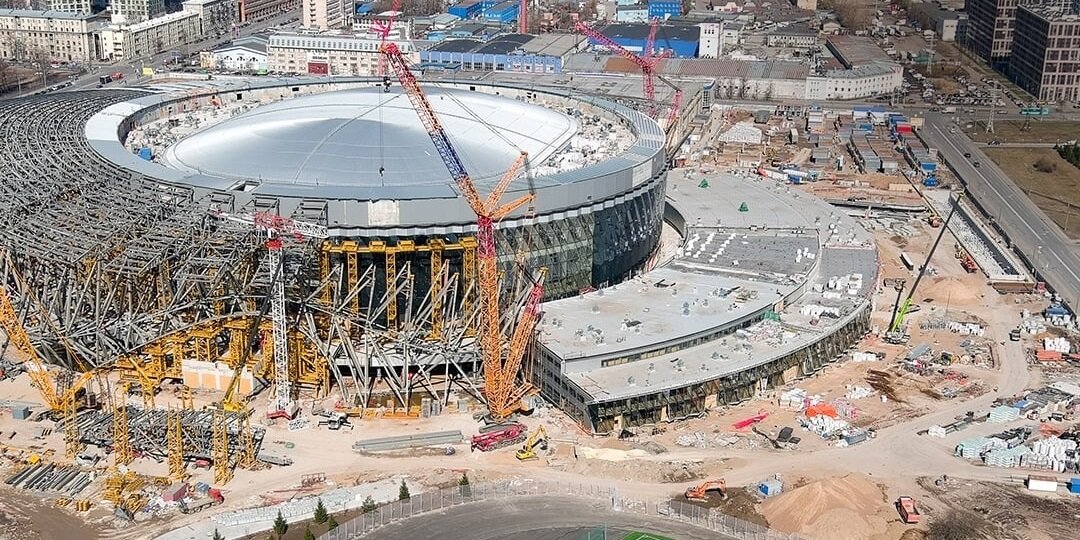 Ска арена санкт петербург план