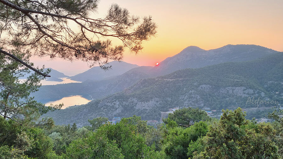 Турция, вид с Ликийской тропы