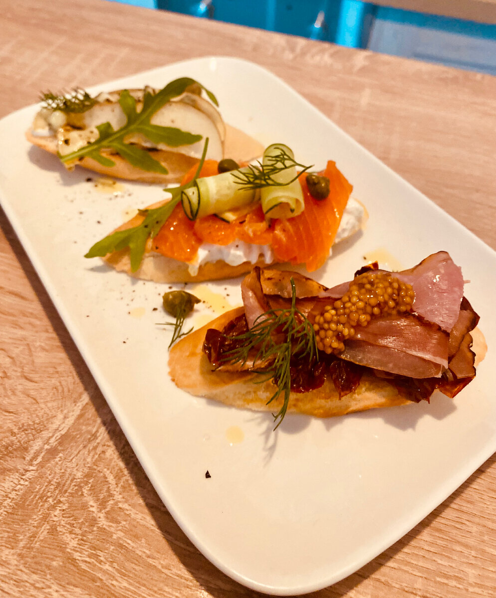 Вариант сервировки. 