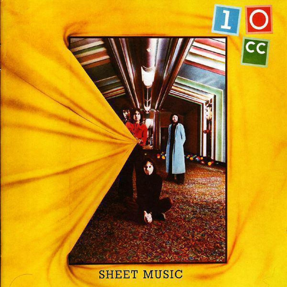 Оригинальная обложка LP "Sheet Music" 