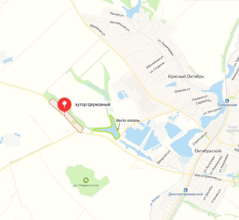 Местоположение на карте