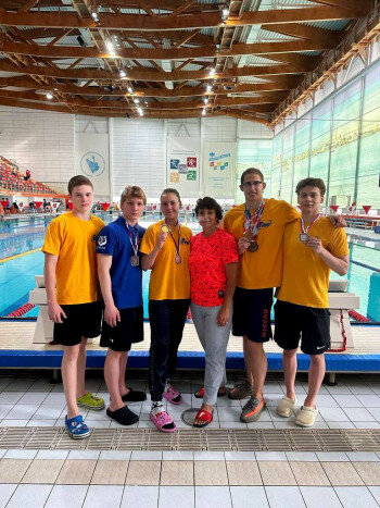  📷    Орчанин Алексей Федькин взял три золота на международных стартах по подводному спорту Марина Шарт