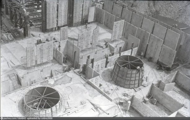 Строительство Варцихской ГЭС, 1980 год, Грузия, Имеретия, Цхалтубский муниципалитет