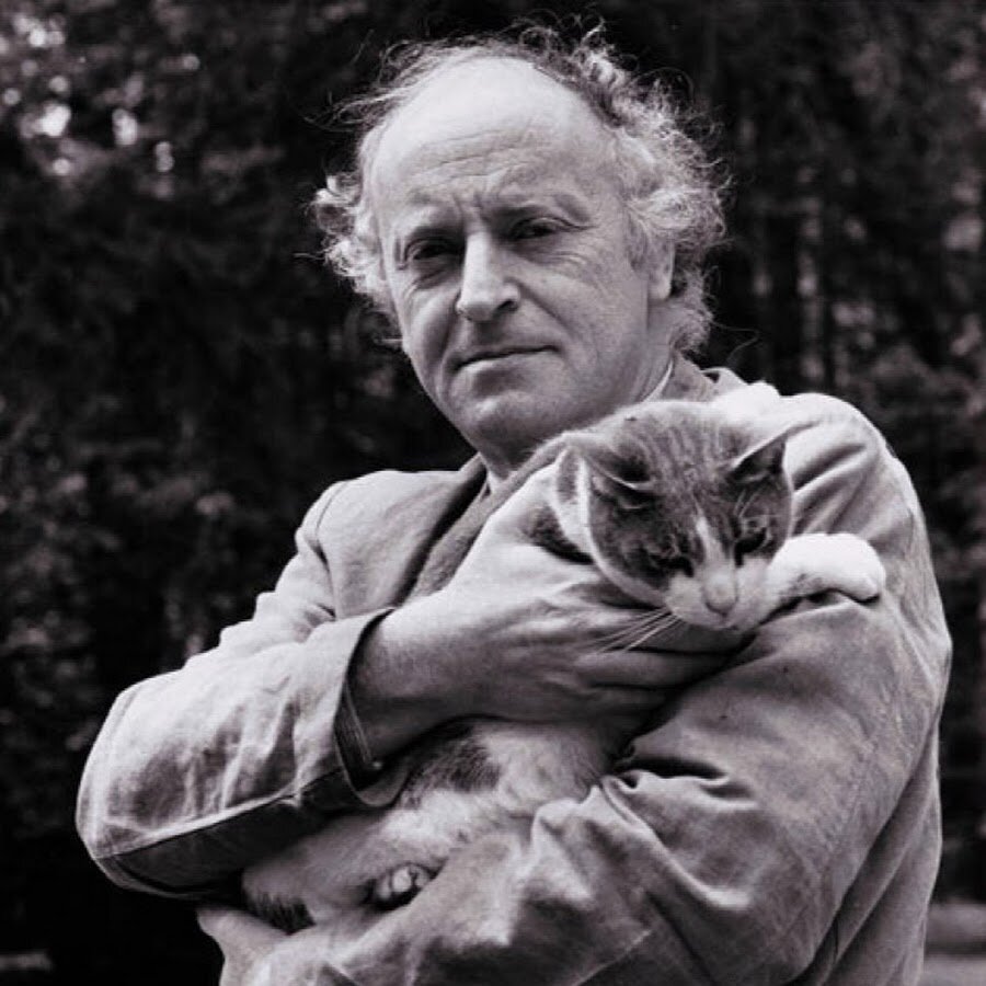 Бродский с котом