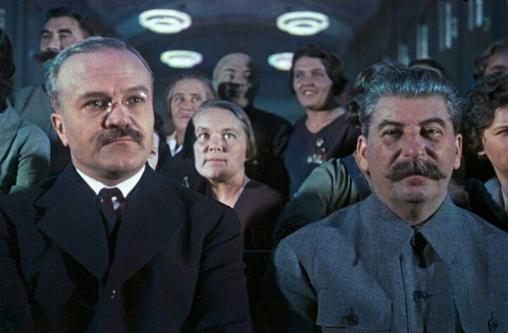 Сталин и Молотов, фото из открытых источников.