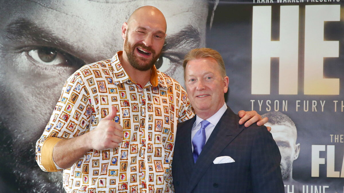Тайсон Фьюри и Фрэнк Уоррен