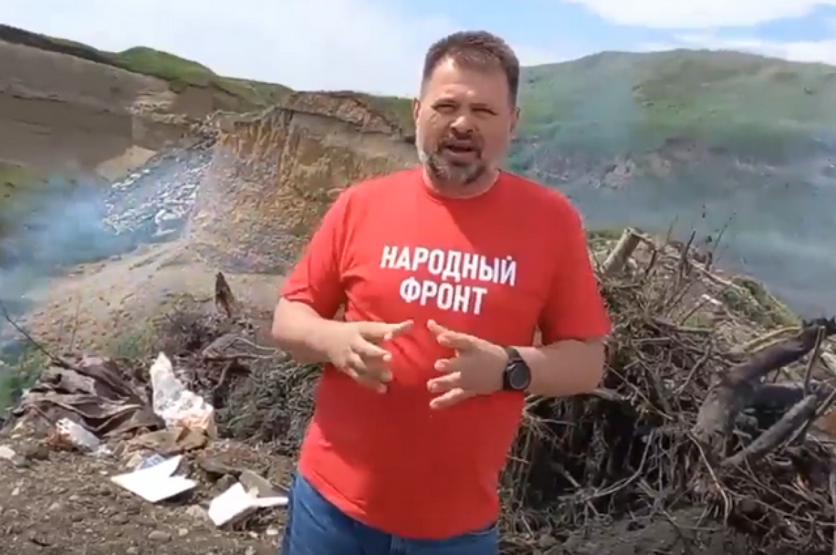    Одну из свалок ставропольские общественники нашли возле станицы Марьинской.