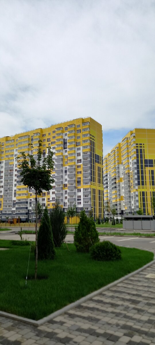 Новая большая застройка