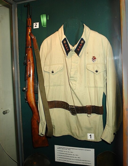 Гимнастёрка солдата Красной армии образца 1935 года. /Фото: wikipedia.org
