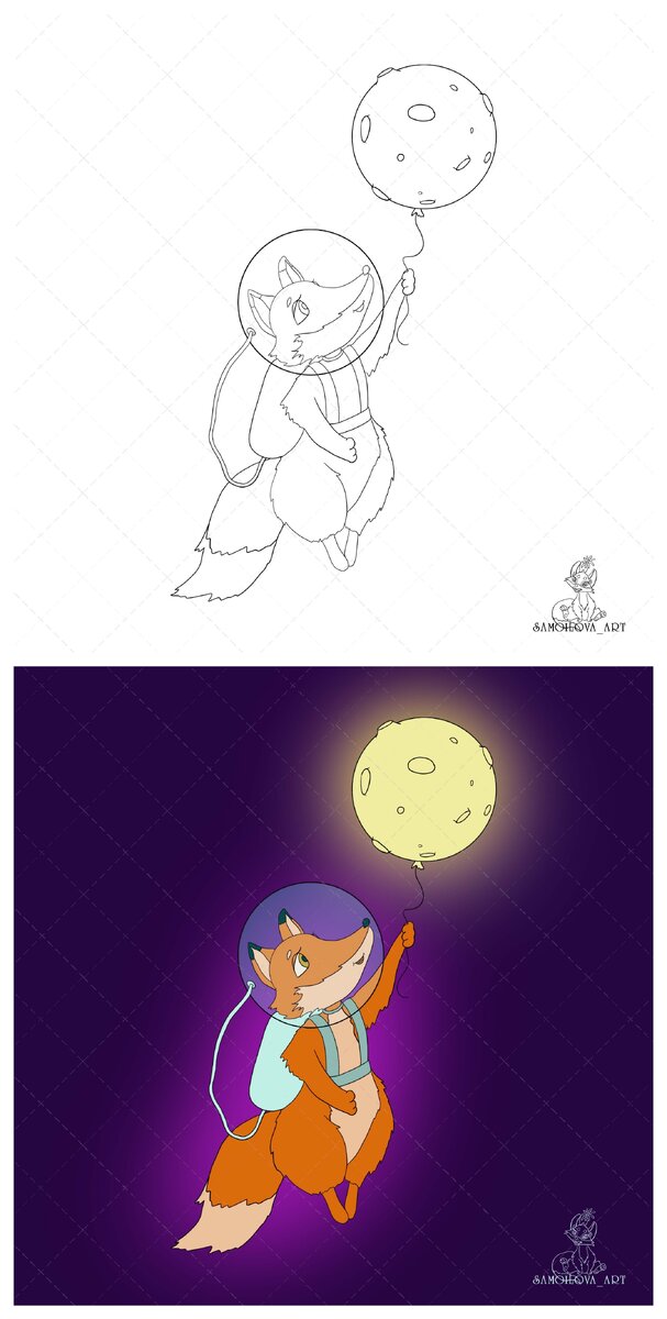 Лайн и цвет