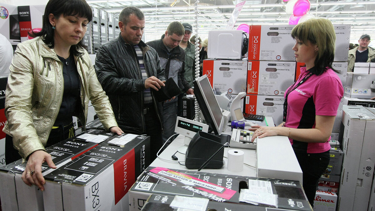    Открытие магазина электроники и бытовой техники Media Markt в Новосибирске© РИА Новости . Александр Кряжев