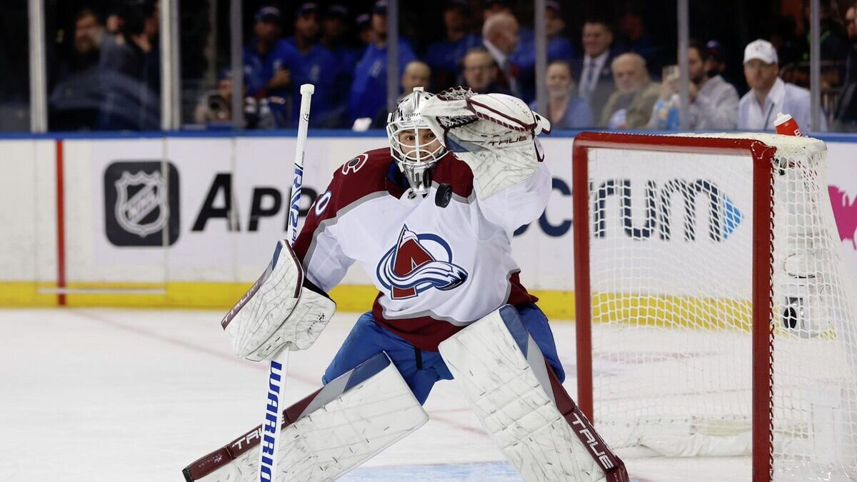    Голкипер "Колорадо Эвеланш" Александр Георгиев© Фото : twitter.com/avalanche