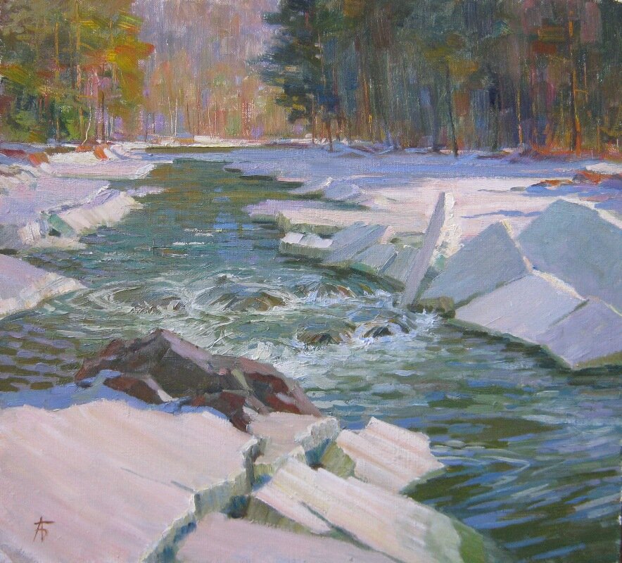 Речка открылась. Александр Бушуев