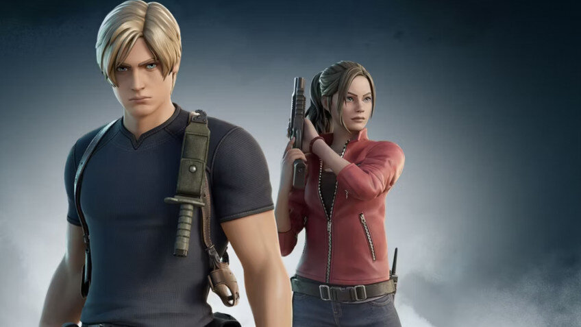    Леон и Клэр из Resident Evil появились в новом наборе для Fortnite