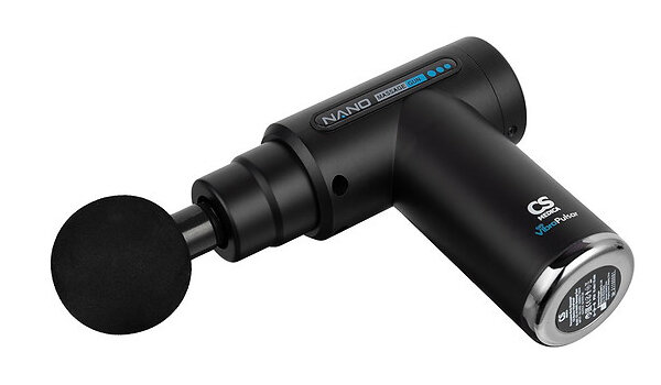 Массажер перкуссионный для тела CS Medica VibraPulsar CS-v9 nano, черный