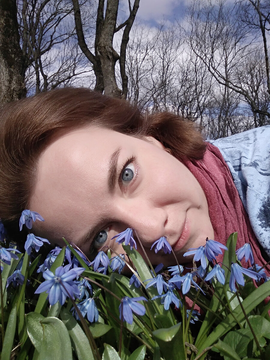 Пролески цветут (апрель 2021 года)