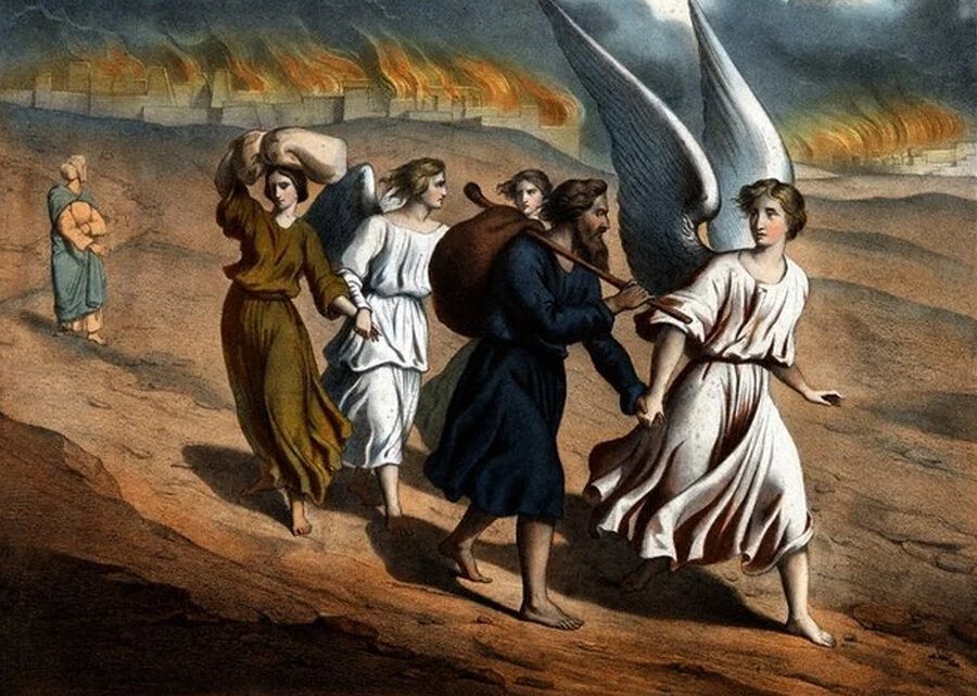 Ангелы в Содоме. Открытые источники.