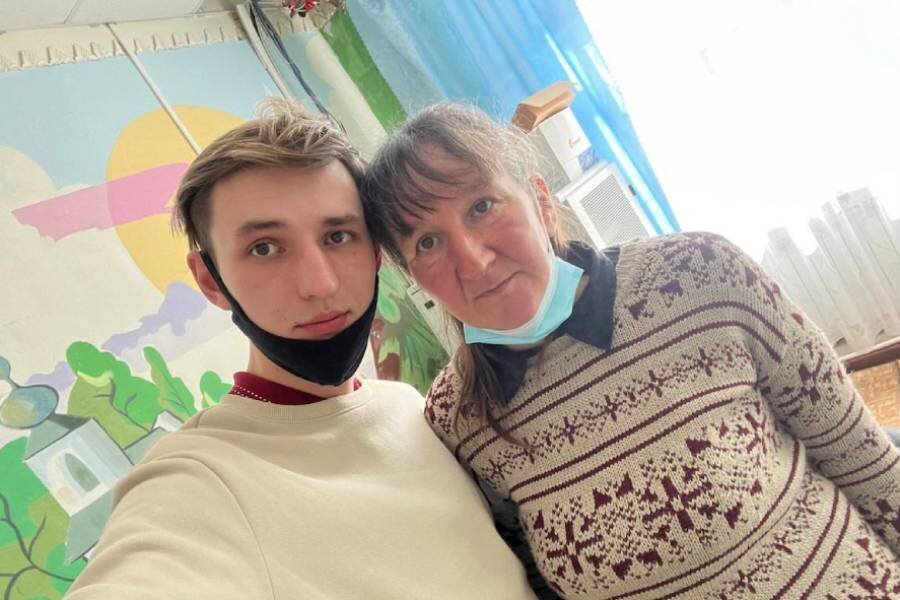 Светлана с сыном Александром. Фото: личный архив