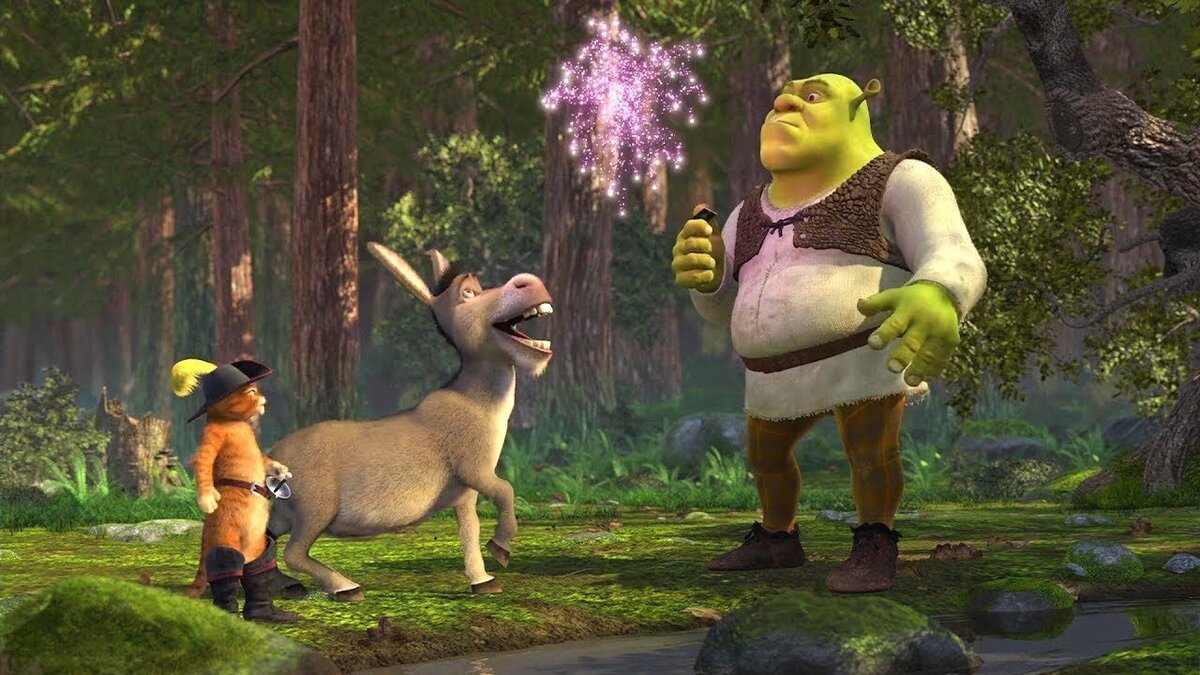 "Шрэк 2", реж.  Келли Эсбёри, Конрад Вернон, Эндрю Адамсон, 2004 г.