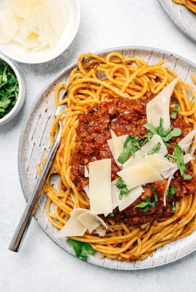 Грибной соус для спагетти из шампиньонов