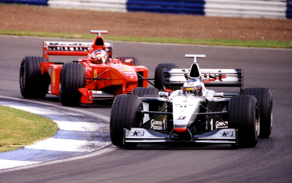 Мика Хаккинен и Михаэль Шумахер.