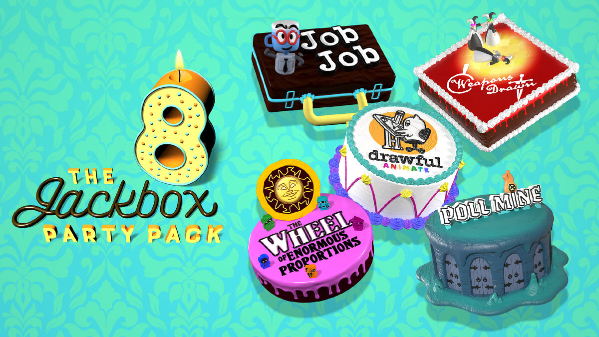 Дже бокс. 8 Пак Джек бокс. The Jackbox Party Pack 8. Jackbox игра. Jackbox Party игра